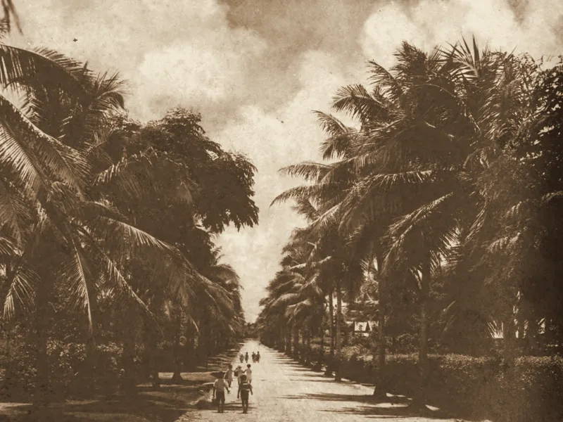 Koror, Palau, before 1935. Public domain.
